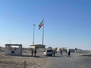 Entering Pakistan from Iran